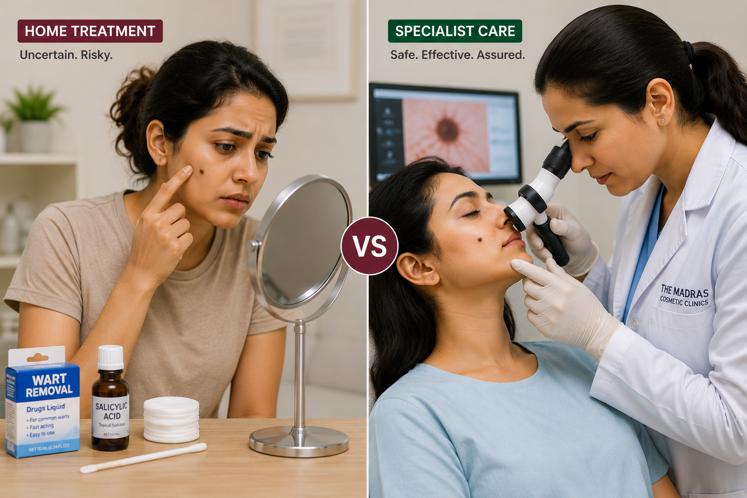 best wart removal clinic in chennai