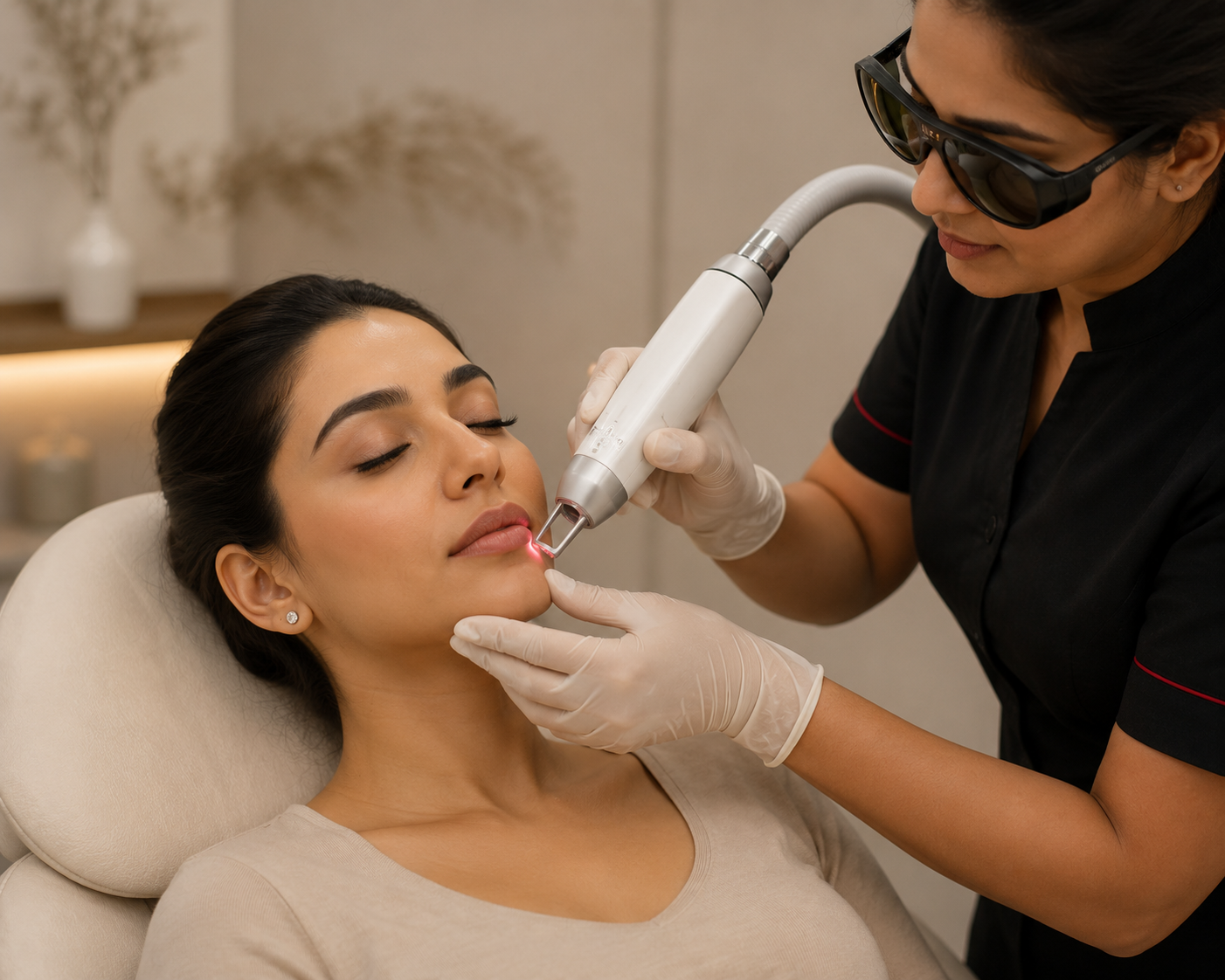 Lip lightening laser treatment in Chennai