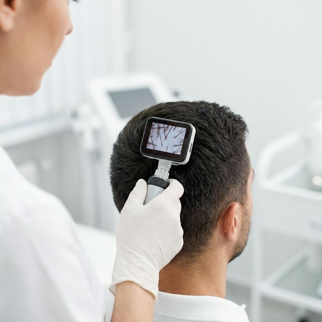 Hair transplant procedure at TMCC