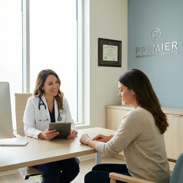 Medical dermatology consultation at TMCC